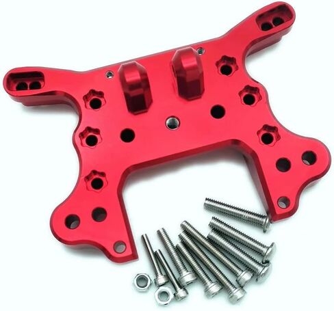 Aluminum Front Shock Tower Red for Arrma 1/5 Kraton 8s ARA320475 in Saudi Arabia