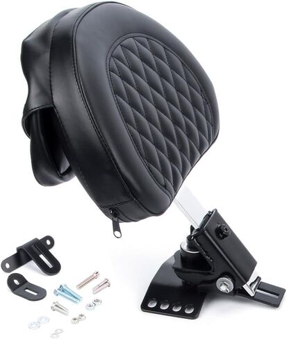 مسند ظهر للسائق قابل للتعديل ومسند ظهر للراكب ومسند ظهر متوافق مع Touring Road King Street Glide Road Glide Electra Glide 1997-2024 in Kuwait