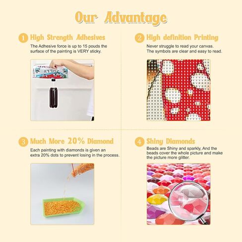 NAIMOER Gnome Diamond Art Kits for Adults, Full Drill Mushroom Gnomes Fall Diamond Art Kits, 5D Thanksgiving Diamond Art Fall Diamond Art Kits for Home Decor 30x40cm in Saudi Arabia