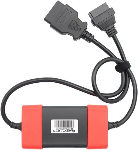 A0281 OBD2 Adapter 24V to 12V for Heavy Diesel Truck, for Launch X431 Easydiag 2.0/3.0/GOLO and Thinkdiag OBD2 Scanner. in Kuwait