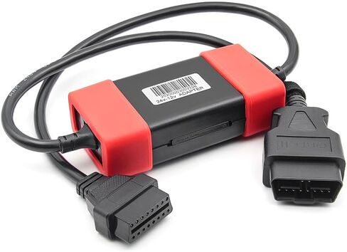 A0281 OBD2 Adapter 24V to 12V for Heavy Diesel Truck, for Launch X431 Easydiag 2.0/3.0/GOLO and Thinkdiag OBD2 Scanner. in Kuwait