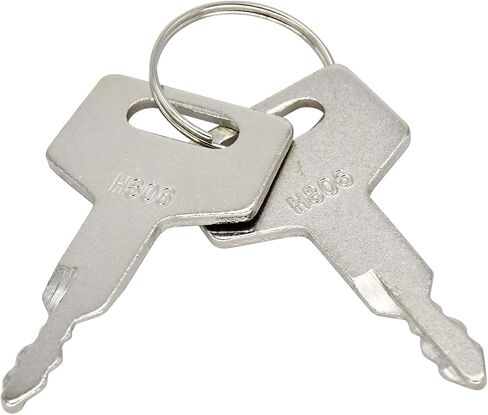 Ignition Key H806 17001-00019 180845 Compatible with Takeuchi Gehl Hitachi New Holland Case Excavators 5Pcs in Saudi Arabia