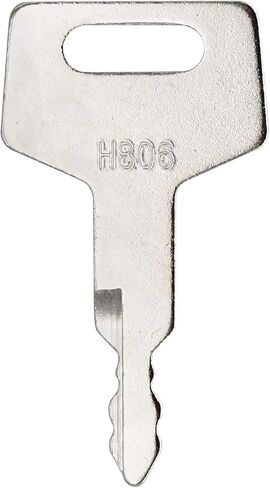 Ignition Key H806 17001-00019 180845 Compatible with Takeuchi Gehl Hitachi New Holland Case Excavators 5Pcs in Saudi Arabia