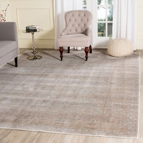 SAFAVIEH Valencia Collection Runner Rug - 2'3" x 8', Blue & Multi, Boho Chic Distressed Design, Non-Shedding & Easy Care, Ideal for High Traffic Areas in Living Room, Bedroom (VAL123M) in Saudi Arabia