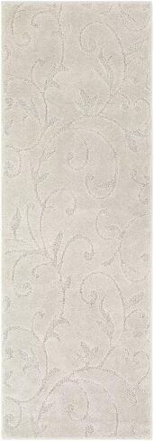 Modern Runner Rug 2x8 Solid Shag Runner Rug for Hallway Kitchen Soft Plush Shaggy Runners Non-Slip Boho Carpet Entryway Fluffy Floor Cover Indoor Living Room Laundry Area Rug Home Decor Beige in Saudi Arabia