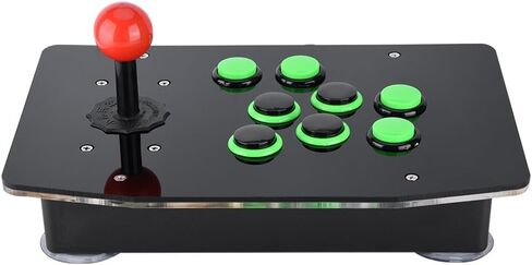وحدة تحكم USB Arcade Fighting Joy Stick، عصا قتال Arcade، وحدة تحكم الألعاب بدون تأخير لألعاب الكمبيوتر الشخصي in Saudi Arabia