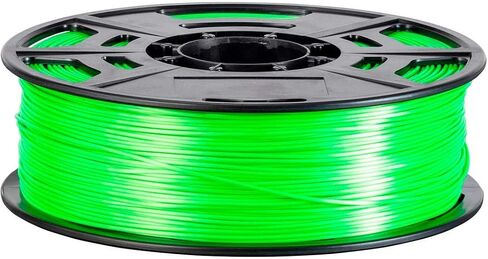 Monoprice Hi-Gloss 3D Printer Filament PLA 1.75mm - 1kg/Spool - Orange Red, Works with All PLA Compatible 3D Printers in Saudi Arabia