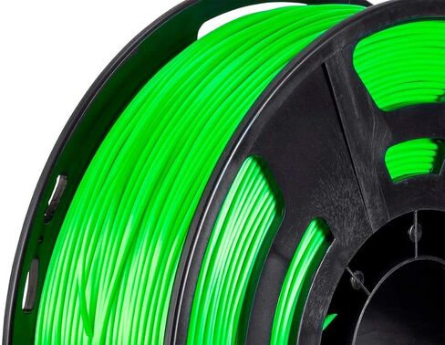 Monoprice Hi-Gloss 3D Printer Filament PLA 1.75mm - 1kg/Spool - Orange Red, Works with All PLA Compatible 3D Printers in Saudi Arabia