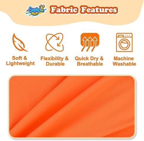 3 Pack Boys Rash Guard Swim Shirt Long Sleeve UPF+ 50 Sun Shirts for Toddler Kids Rashguard Water Swimming Shirts in Saudi Arabia