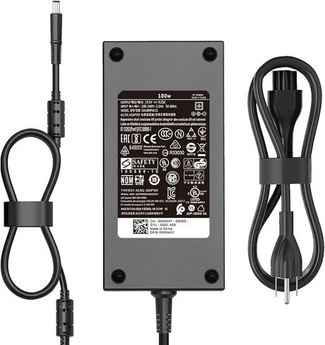 Original 180W Charger Fit for Dell G3 G5 G7 Series 3500 3579 5587 5590 7588 7590 7700 7790 Alienware 13 14 15 17 LA180PM180 DA180PM111 19.5V 9.23A AC Power Adapter Laptop Charger in Saudi Arabia