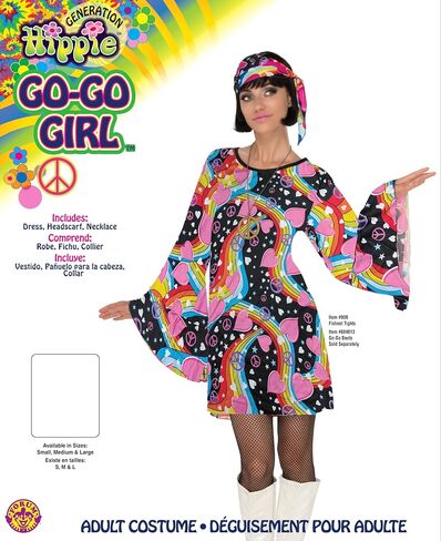 Rubie's WOMEN'S GO-GO GIRL COSTUME DRESS in Saudi Arabia