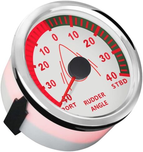 ELING مقاوم للماء الدفة زاوية مؤشر قياس متر 0-190ohm مع مستشعر التزاوج 3-3/8 "(85 مللي متر) مع الخلفية in Kuwait