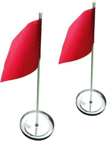 كوب معدني لوضع الجولف مع فتحة لتدريب الجولف على شكل علم من أجل وضع الجولف باللون الأخضر في الأماكن المغلقة والمفتوحة in Kuwait