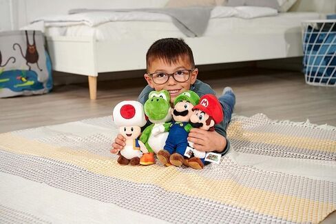 Simba Brand, Luigi, Yoshi, Toad Super Mario 20 cm, Assorted Model, 1 Piece in Kuwait