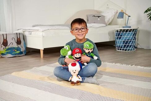 Simba Brand, Luigi, Yoshi, Toad Super Mario 20 cm, Assorted Model, 1 Piece in Kuwait