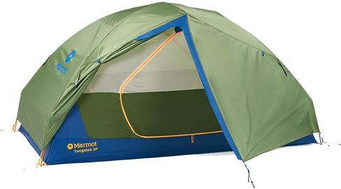 Marmot Tungsten 3 Person Backpacking Tent Foliage/Dark Azure 3 Person in Saudi Arabia
