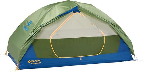 Marmot Tungsten 3 Person Backpacking Tent Foliage/Dark Azure 3 Person in Saudi Arabia