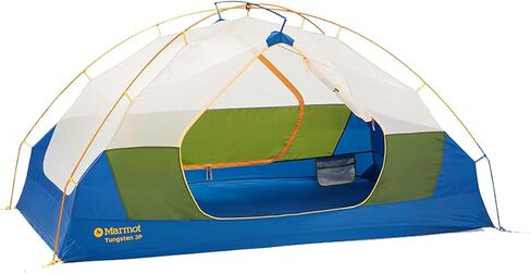 Marmot Tungsten 3 Person Backpacking Tent Foliage/Dark Azure 3 Person in Saudi Arabia