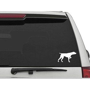 "German Shorthaired Pointer" 6 inch Vinyl Die Cut Car Truck Window Decal Sticker Laptop