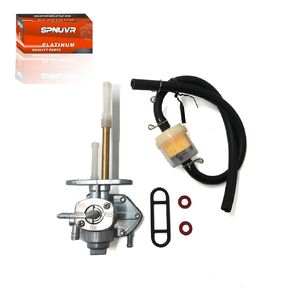 Motorcycle Fuel Valve Petcock Oil Switch Assembly Compatible with ATV Quad 1987-2006 Kawasaki Zephyr 750 ZR750 1991-1993
