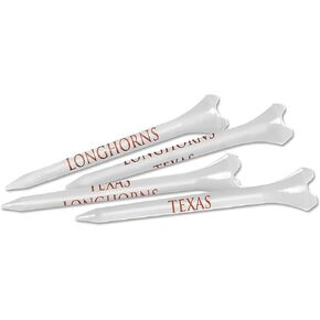 Team Effort Unisex Adult White NCAA Golf Tee Pack, White