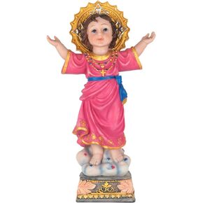 KI Store Divine Child Figurine Divino Nino Holy Child 12-Inch Religious Statue Resin Table Top Figure