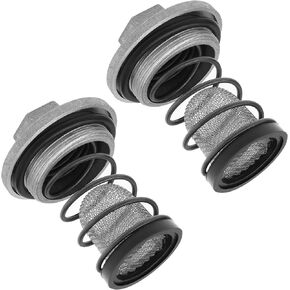 The Lord of the Tools 2 Sets Motorcycle Engine Oil Drain Screw Fittings Compatible with GY6 50cc-150cc ATV Go Kart Moped Motorcycle Scooter Oil Drain Plug Set