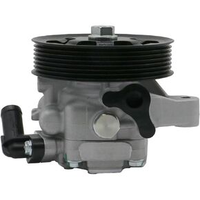 Power Steering Pump with Pulley Reservoir Fit for 2002-2006 Acura RSX 2.0L,for 2006-2008 Acura TSX 2.4L,for 2006-2007 Honda Accord 2.4L,for 2002 2005-2011 Honda CR-V 2.4L, for 2006-2011 Honda Element