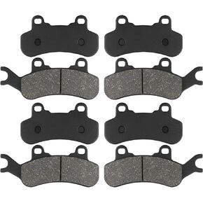 ZICOO Maverick X3 Brake Pads Front Rear for Can-Am Maverick X3 Max 4x4 XRS DPS STD Maverick Trail 800 1000 EFI Maverick Sport 1000 MAX 1000R Turbo R HD10 HD8