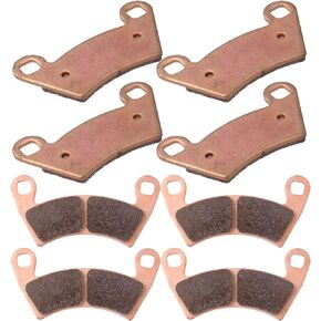 SCITOO Sintered Brake Pads Fit for 08 09 10 11 12 13 14 for Polaris Ranger, 12 13 14 for Polaris RZR