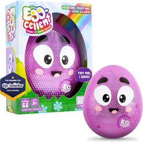 Silly Poopy's Hide & Seek by Relatable, The Talking, Singing, Rainbow Hide & Seek Toy, Fun Learning Toys for Toddlers, Interactive Toddler Toys, Hide and Seek Games, Includes 1 Toy & 2 AA Batteries