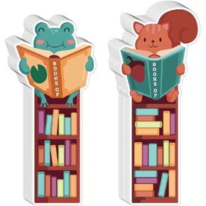 80pcs Bookmark Reading List, Reading List Book Mark, Library Card Book Tracker for Book Tracker Notecards Gift Student Lover Readers Prize Teacher School Bookworm Book Accessories Blue