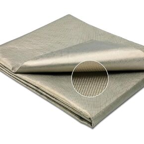 Faraday Fabric,Faraday Cloth 43.3"x118" Big 3.3 Yard Nickel Copper Conductive Military Grade Material Protective Fabric