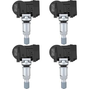 TPMS Tire Pressure Monitoring System Sensor 52933-2M000 52933-1M000 Compatible with 2012-2014 Hyundai Accent Sonata Genesis Coupe 10-13 Kia Optima te Koup Cadenza Sorento Soul 315MHZ 4PCS
