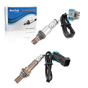 234-4242 234-4530 2Pcs Oxygen Sensor Kit,O2 Sensor Upstream and Downstream Compatible with Chevy Malibu Equinox Captiva Sport GMC Terrain Pontiac Solstice G6 Aura Vue Sky 2008-2014.