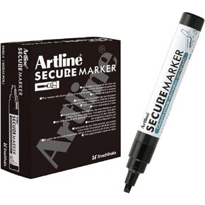 Artline Redaction Marker Privacy Pen Security Marker Blackout Redacting Pen, Blackout Marker for Documents & Mail, Black Out Private Information, Redacting Marker Helps Prevent Identity Theft, 12 Pack