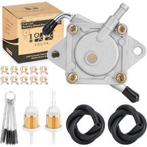 10L0L Golf Cart Fuel Pump Impulse Kit for Yamaha Club Car DS/Precedent Gas Golf Cart, Replace OEM 1014523, 1014524, JN6-F4410-00, JF2-24410-20