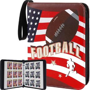 900 Pockets Basketball Card Binder with 50 Sleeves, 9 Pocket Trading Card Binder, Trading Card Holder, Top Loader Sports Card Binder Storage Basketball Cards