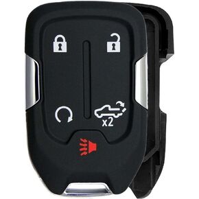 1x New Replacement Proximity Key Fob Shell / CASE Compatible with & Fit for Select GM GMC Vehicles (No Electronics or Chip Inside)