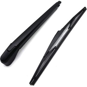 Replacement for Toyota Sienna 2004-2010 / Mazda CX-7 2007-2012 /CX-9 2007-2015 Rear Wiper Arm and Wiper Blade, Rear Windshield Wiper Arm & Wiper Blade Set, Replacement OEM: 85241-AE010, 85242-AE010