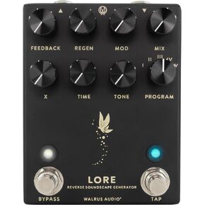 Walrus Audio Lore Reverse Soundscape Generator, Black