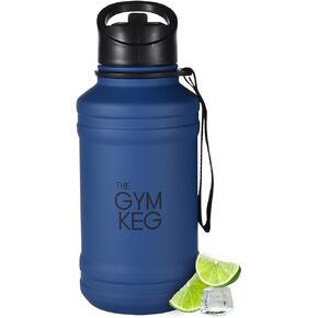 THE GYM KEG Stainless steel water Bottel_ Keg Stainless Steel Bottle - Leak-Proof, Insulated Beverage Container for Hot & Cold Drinks - Durable, Versatile & Kid-Safe -
