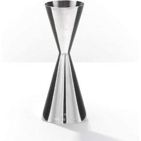 Piña Barware Slim Stainless Steel Commercial 2oz. / 1oz. Slim Style Measuring Jigger Bar Tool (Polished Finish) in Kuwait