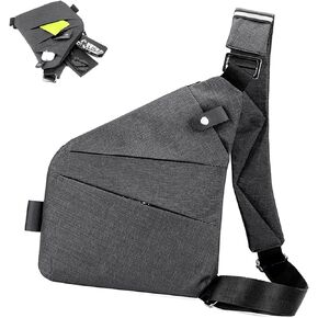 Anti Theft Travel Sling Bag - Anti Theft Bag Slim Sling Bag Crossbody - Travel Bags for Women Men