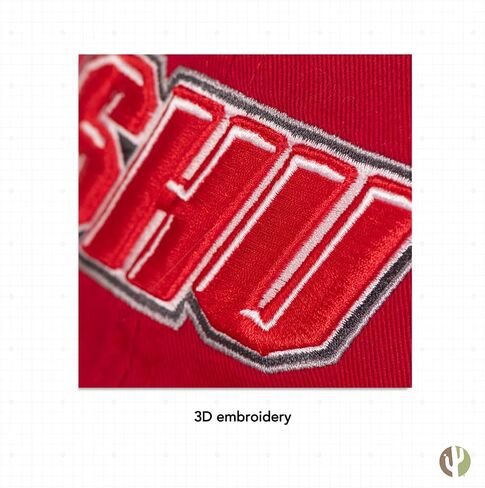 Desert Cactus Sacred Heart University Baseball Hat Pioneers SHU Brimmed Embroirderd Cap Adjustable Cloth Strap Adult (Style A) in Saudi Arabia