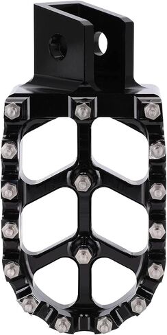 Motorcycle Foot Peg Pedal Rest Footpegs For PW50 1981-2024, PW80 1983-2006, Y-ZINGER 1985-2001, TW200 1987-2021 Dirt Bike BLACK in Saudi Arabia