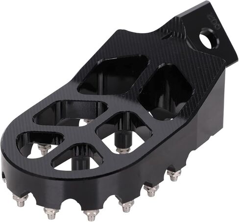 Motorcycle Foot Peg Pedal Rest Footpegs For PW50 1981-2024, PW80 1983-2006, Y-ZINGER 1985-2001, TW200 1987-2021 Dirt Bike BLACK in Saudi Arabia