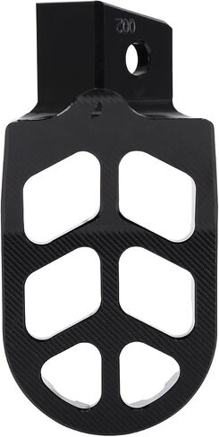 Motorcycle Foot Peg Pedal Rest Footpegs For PW50 1981-2024, PW80 1983-2006, Y-ZINGER 1985-2001, TW200 1987-2021 Dirt Bike BLACK in Saudi Arabia