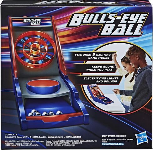 Hasbro Gaming Bulls-Eye Ball Game for Kids Ages 8 and Up, Active Electronic Game for 1 or More Players, Features 5 Exciting Modes in Saudi Arabia