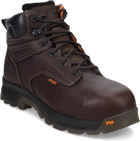 Timberland PRO Men's Titan EV 6" Composite Safety Toe Internal Metguard Industrial Work Boot, Brown, 10.5 in Saudi Arabia
